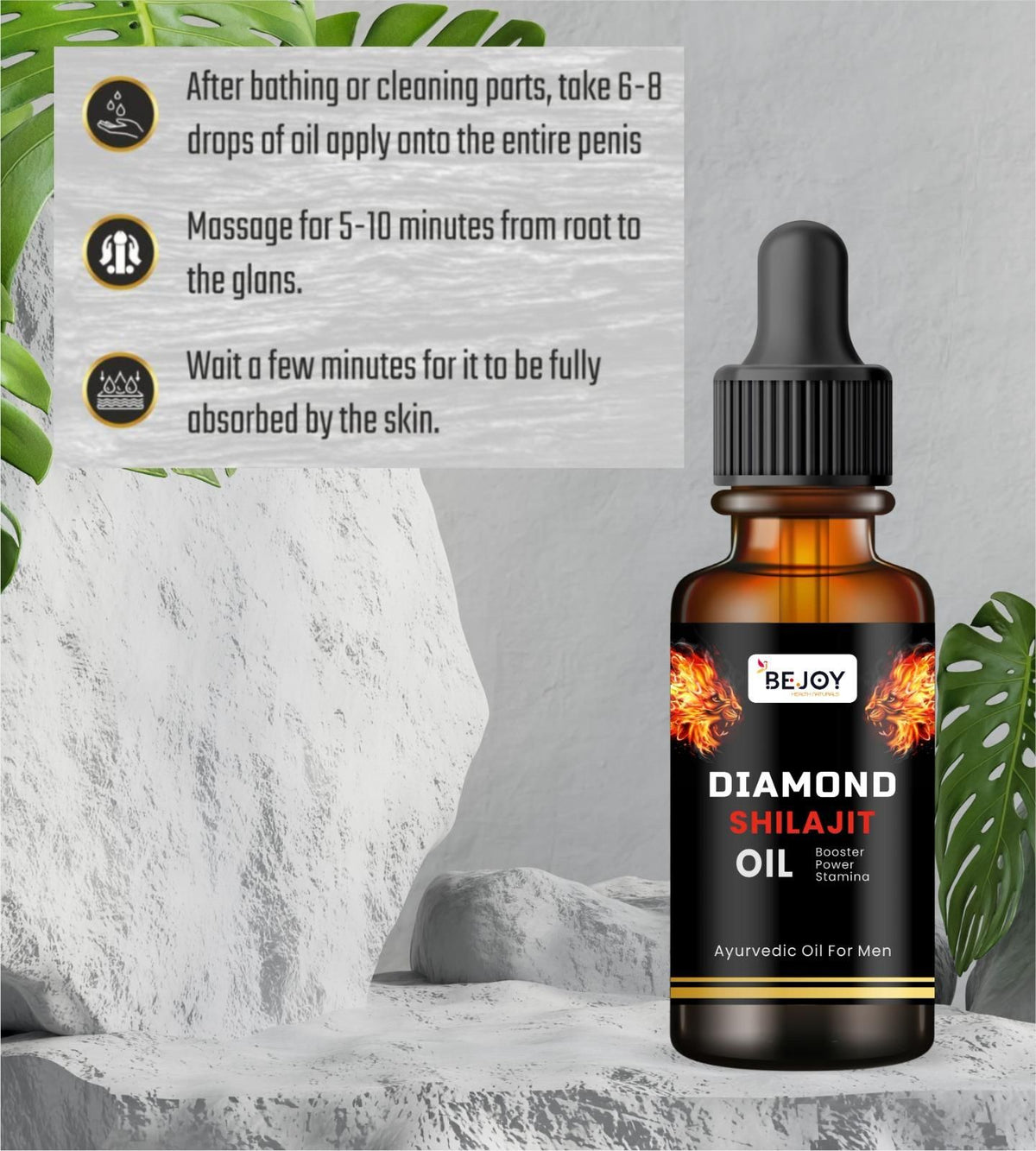 Diamond Shilajit OIl (Pack of 2) (30 ml)